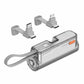 SHARGE Flow Mini 2 內置 Type-C 和 Lightning 插頭，支援多設備充電