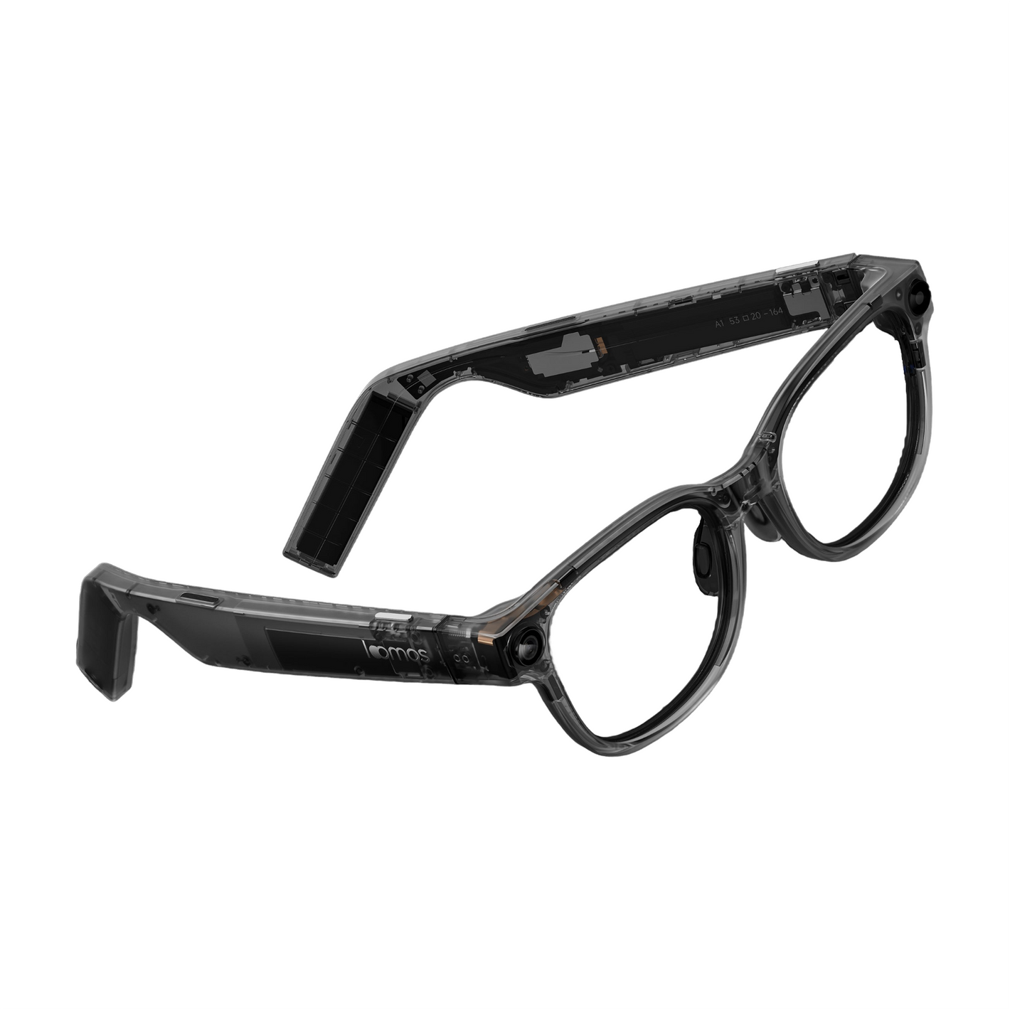 Loomos AI Glasses A1｜智能眼鏡拍拍鏡｜GPT-4o 支援，4K 拍攝，輕便高效助手