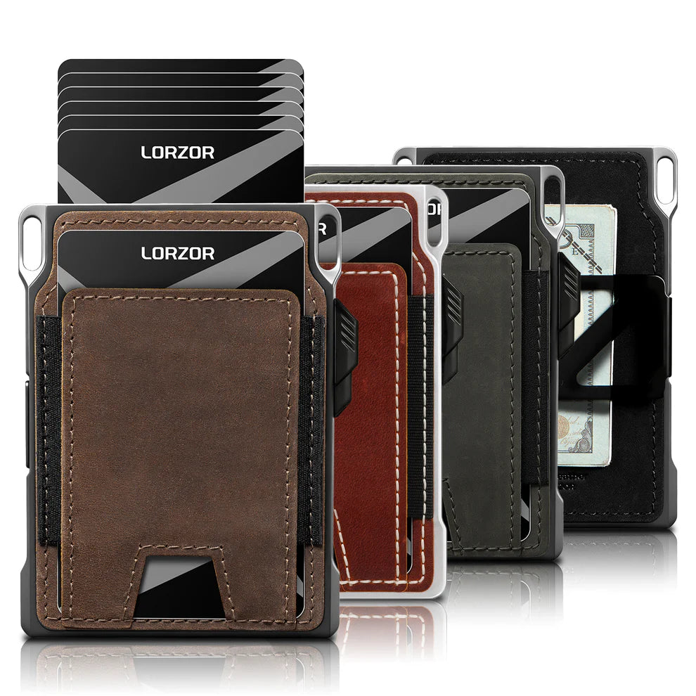 LORZOR 1979 Tactical Wallet 戰術極簡頭層真皮銀包｜輕薄便攜｜RFID防盜