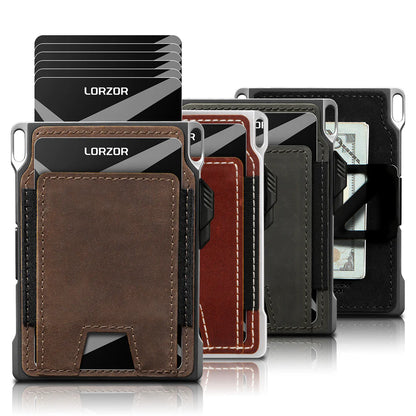 LORZOR 1979 Tactical Wallet 戰術極簡頭層真皮銀包｜輕薄便攜｜RFID防盜