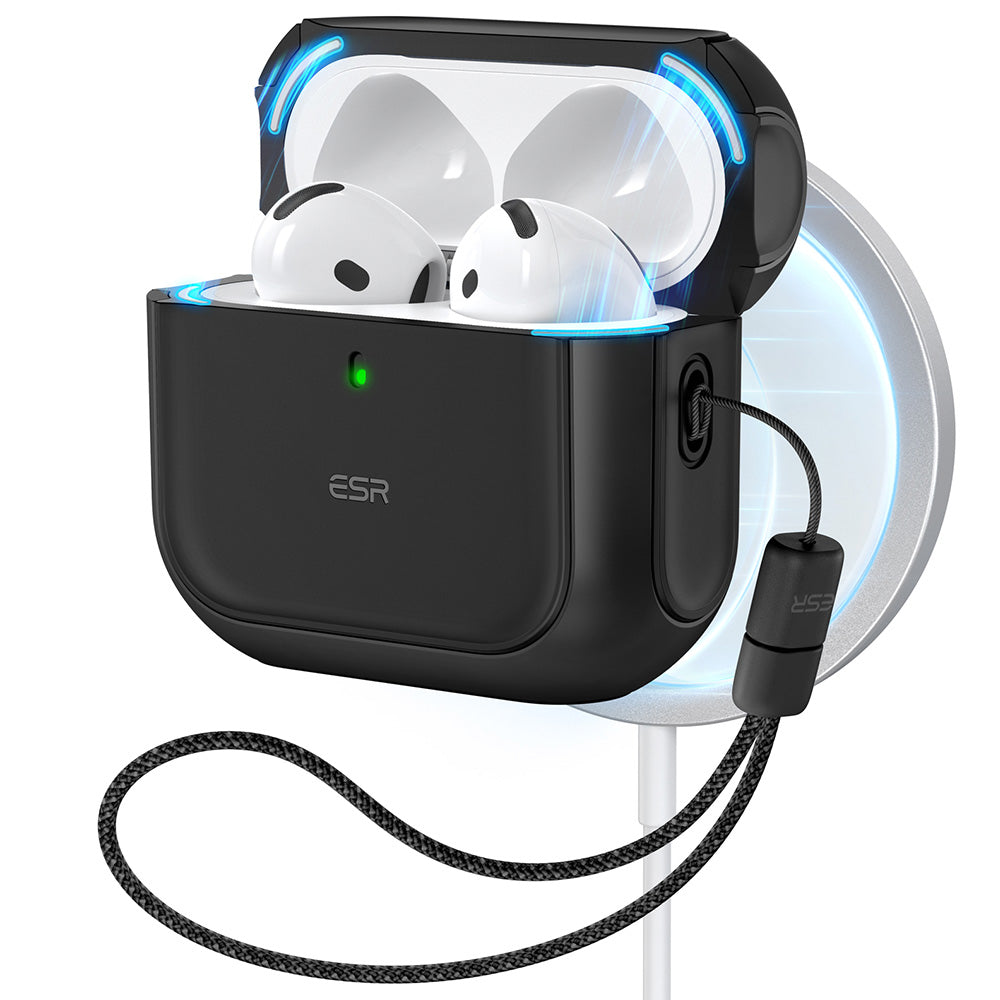 ESR AirPods 4 Orbit Hybrid Case HaloLock 耳機保護殼｜兼容無線充電

