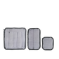 WANDRD Packing Cubes 旅行收納包｜中號與大號收納包配有壓縮與擴展拉鍊設計