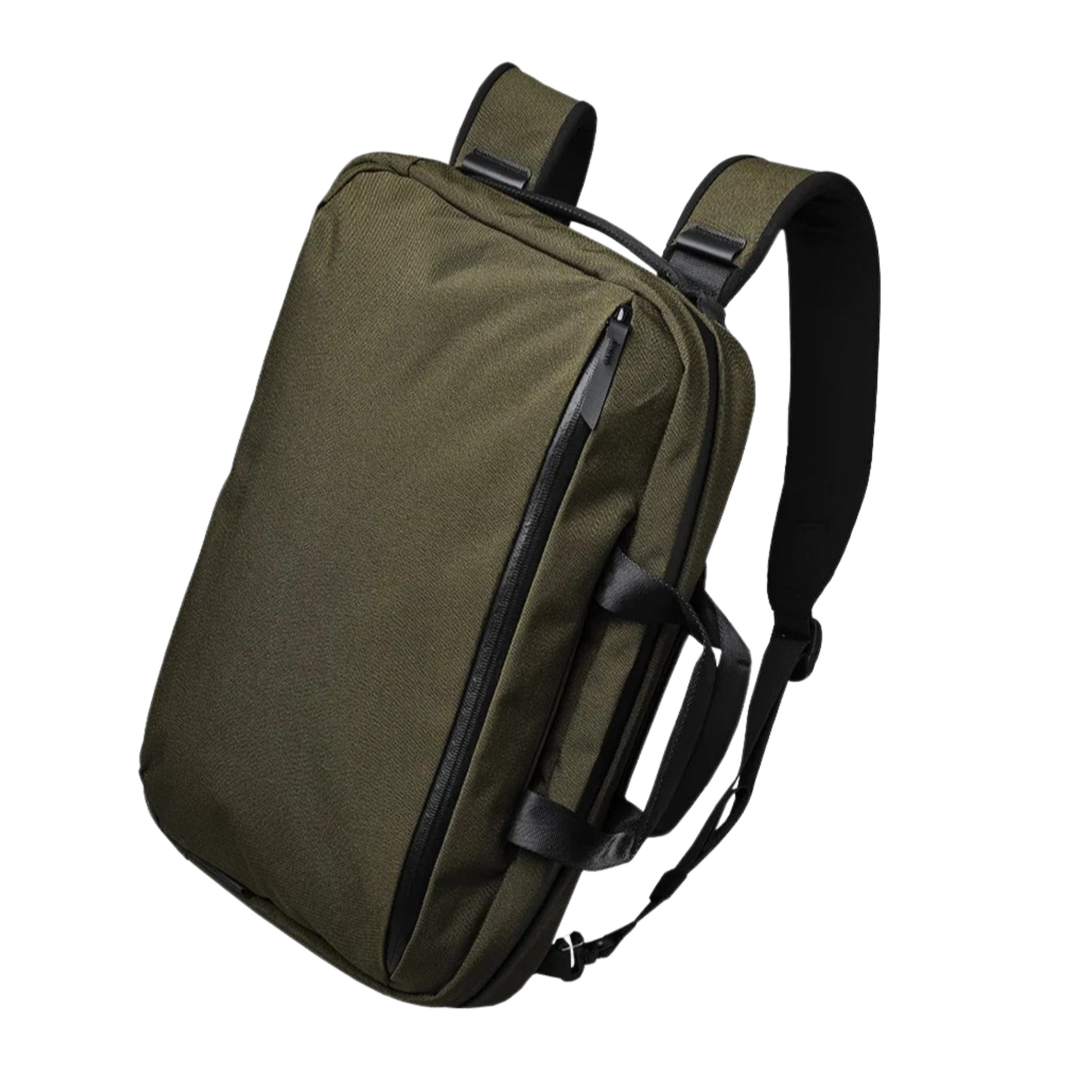 ALPAKA Elements Tech Brief Pro 日常通勤背囊 600D｜採用 Axoflux® 600D 回收纖維與 YKK Aquaguard 防水拉鍊，提供全天候保護