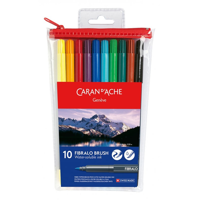 瑞士 Caran d'Ache Fibralo 水溶性水筆