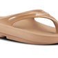 OOFOS Women's OOLALA Sndal Taupe 肌力恢復紓壓運動人字拖