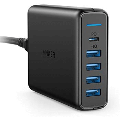 ANKER PowerPort+ 5 USB-C USB充電器 A2056K11