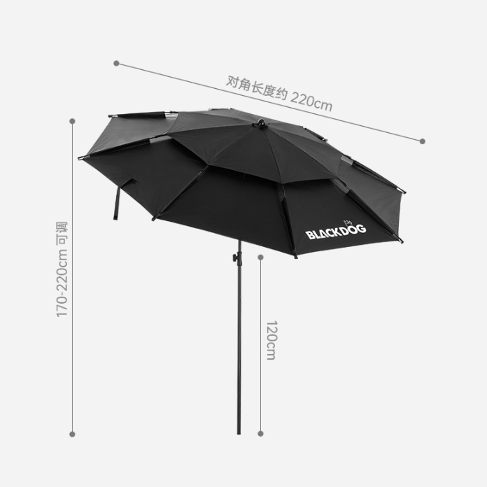BLACKDOG  露營傘幕 BD-SM001