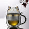 The British Museum 蓋亞•安德森貓系列萌貓異形帶蓋玻璃杯