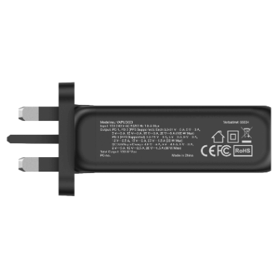 Verbatim 4 Port 130W PD 3.0 & QC 3.0 GaN USB 充電器