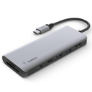 BELKIN Connect USB-C 7合1 多埠擴充座 AVC009BTSGY