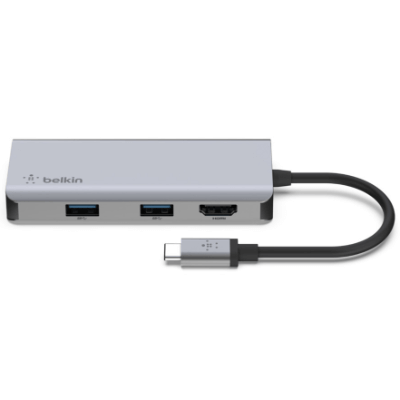 BELKIN Connect USB-C 5 合 1 多媒體集線器 AVC007BTSGY