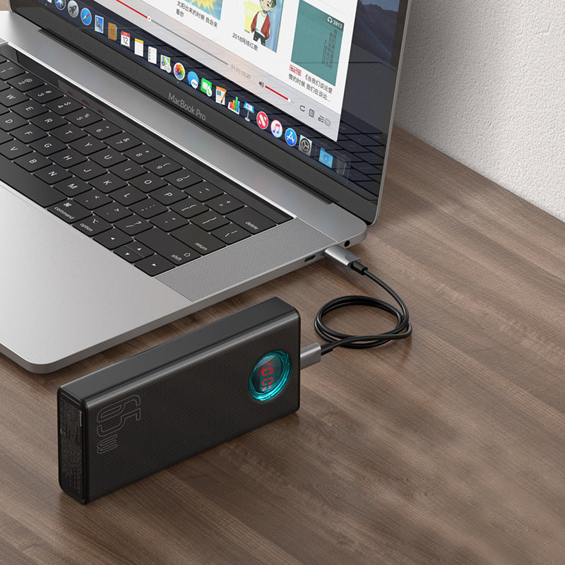 BASEUS 30000mAh 快充數顯移動電源