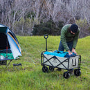 NATUREHIKE 多用途露營便攜摺疊置物手推車 NH19PJ001