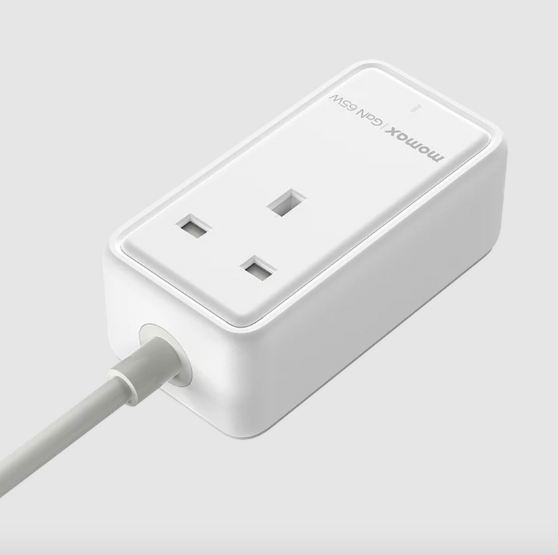 MOMAX OnePlug GaN 65W 1位AC延長線 US15UK