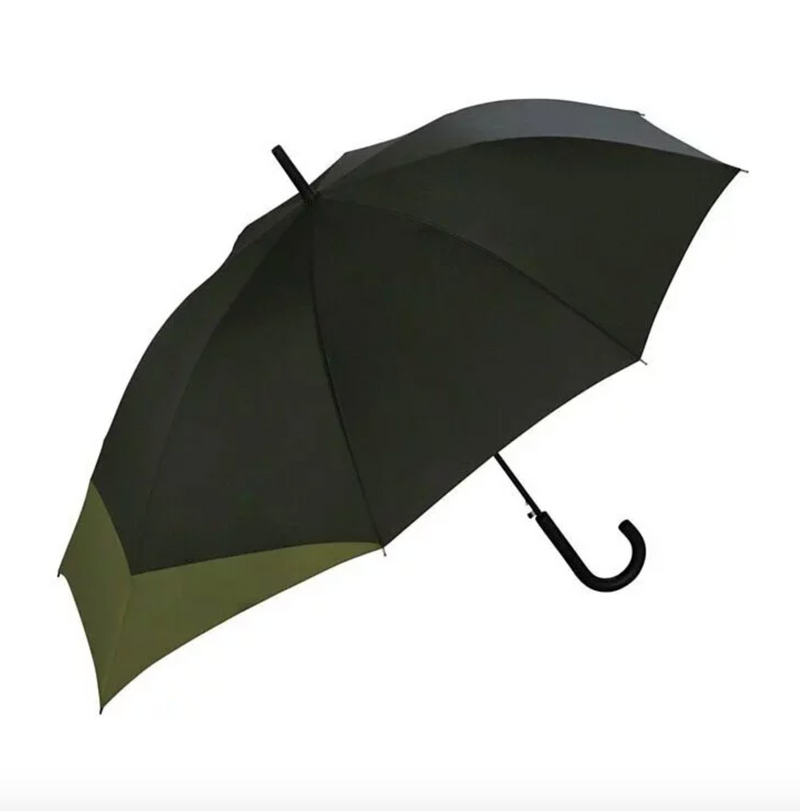 W.P.C 背部沾濕加長保護半自動長雨傘 UX04