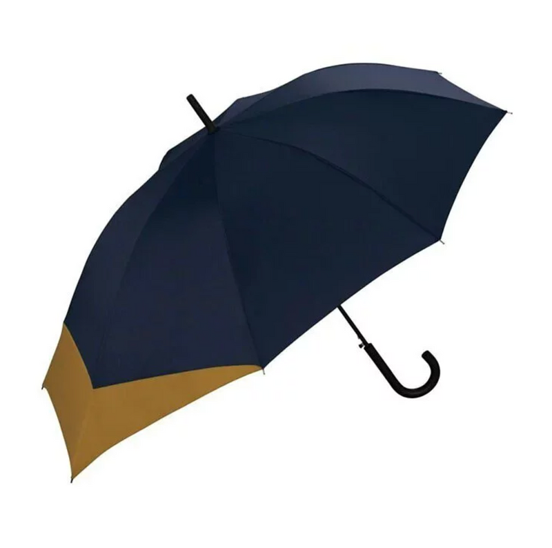 W.P.C 背部沾濕加長保護半自動長雨傘 UX04