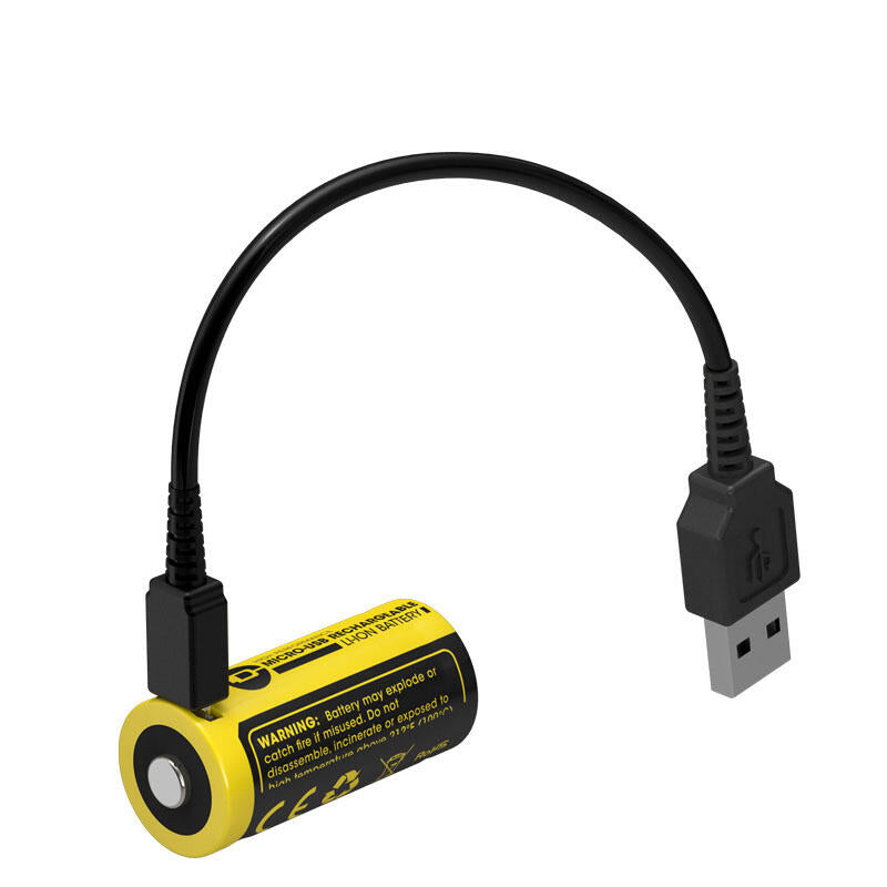 NITECORE NL1665R 650mAh USB 充電鋰電池