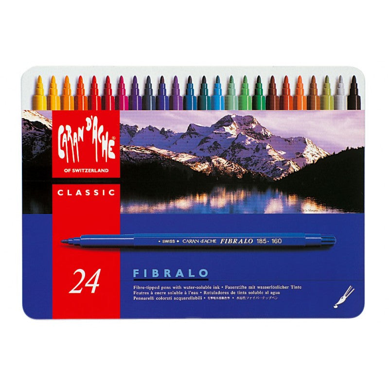 瑞士 Caran d'Ache Fibralo 水溶性水筆