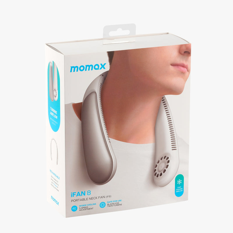 MOMAX iFan 8 便攜式掛頸風扇