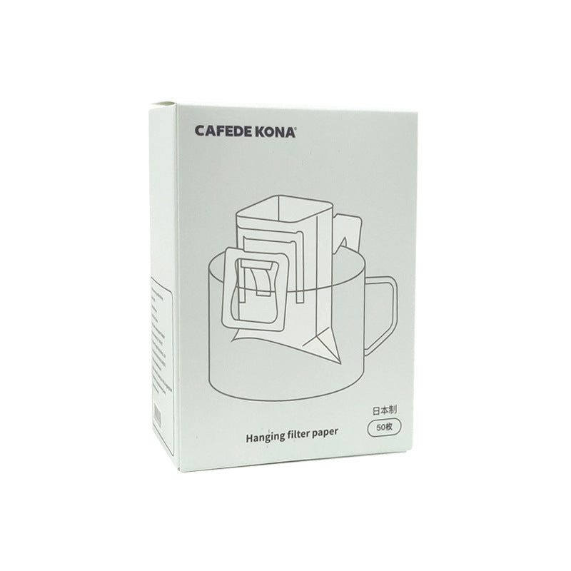 CAFEDE KONA CK8039 掛耳咖啡空濾袋50片/盒