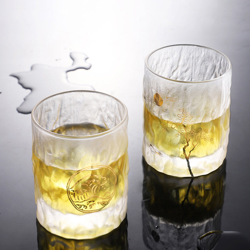 The british Museum 神奈川衝浪裡玻璃杯