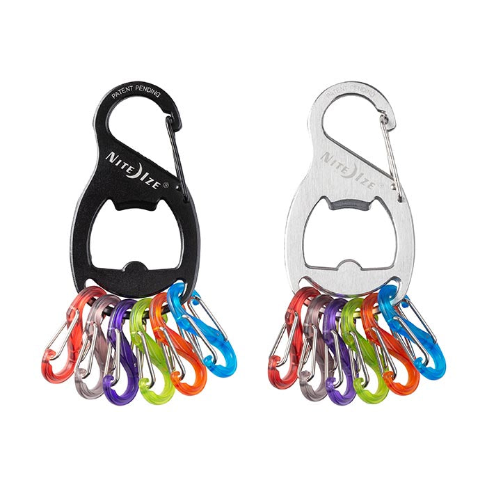 Nite Ize KeyRack+™ S-Biner® 迷你8字扣連開瓶套裝