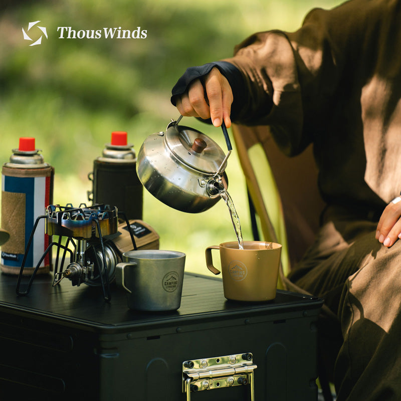 THOUS WINDS 戶外雙層水杯250ml TW3036