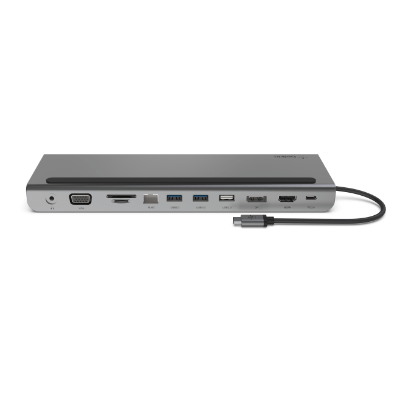 BELKIN Connect USB-C 11合1 多埠擴充座 INC004BTSGY