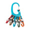 Nite Ize BigFoot Locker® KeyRack™ Aluminum 大腳板迷你8字扣套裝 KLKBFA-03-R6