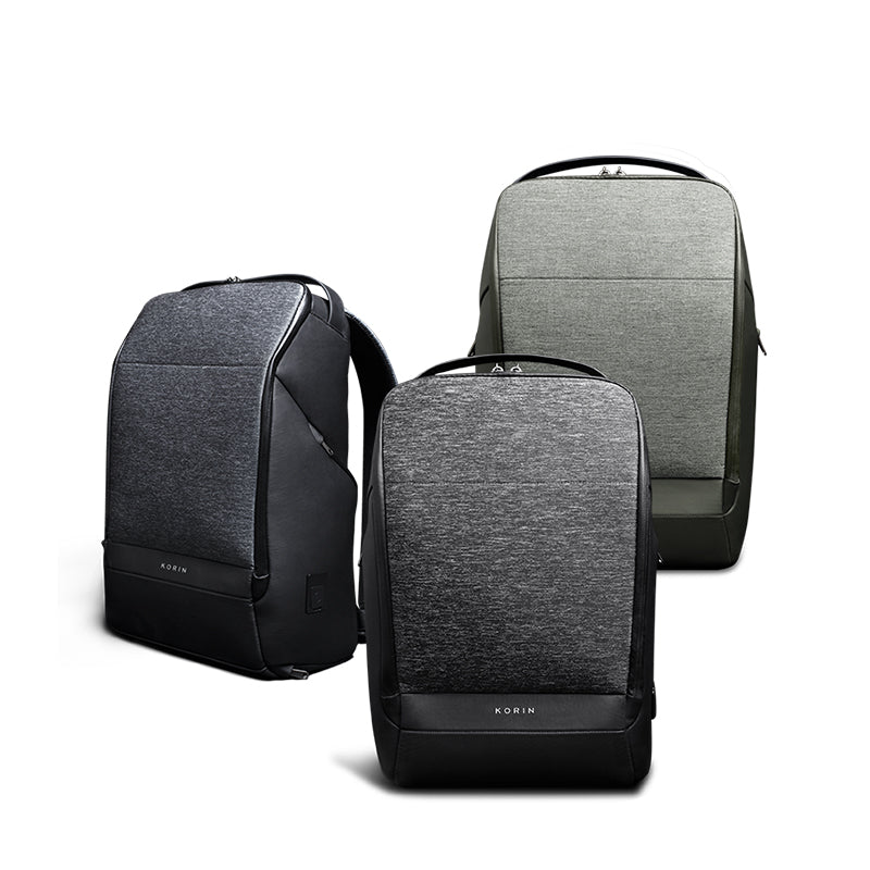 KORIN Flexpack Pro K3C-2022 防盜背包｜多功能設計+ TSA 密碼鎖+ 防水材質