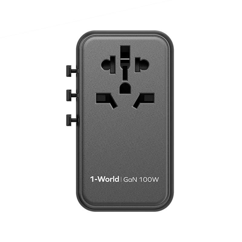 MOMAX  1-World 100W GaN 全方位快充旅行插座 UA10