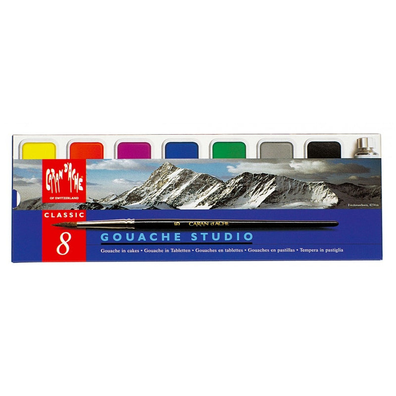 瑞士 Caran d'Ache Gouache Studio 廣告水彩