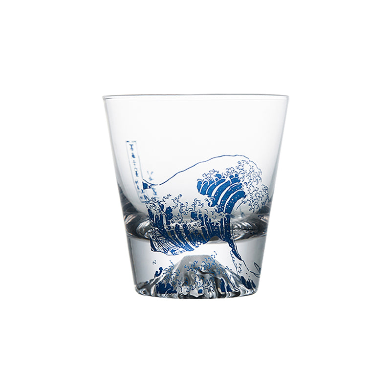 The british Museum 神奈川衝浪裡玻璃杯