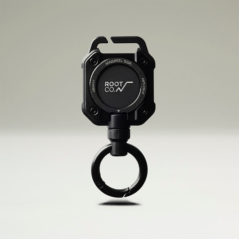 ROOT CO. MAG REEL SQR. 扁平扣捲軸伸縮扣
