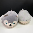 日本 Marshmallow Aquamie Bolster 療癒動物迷你公仔