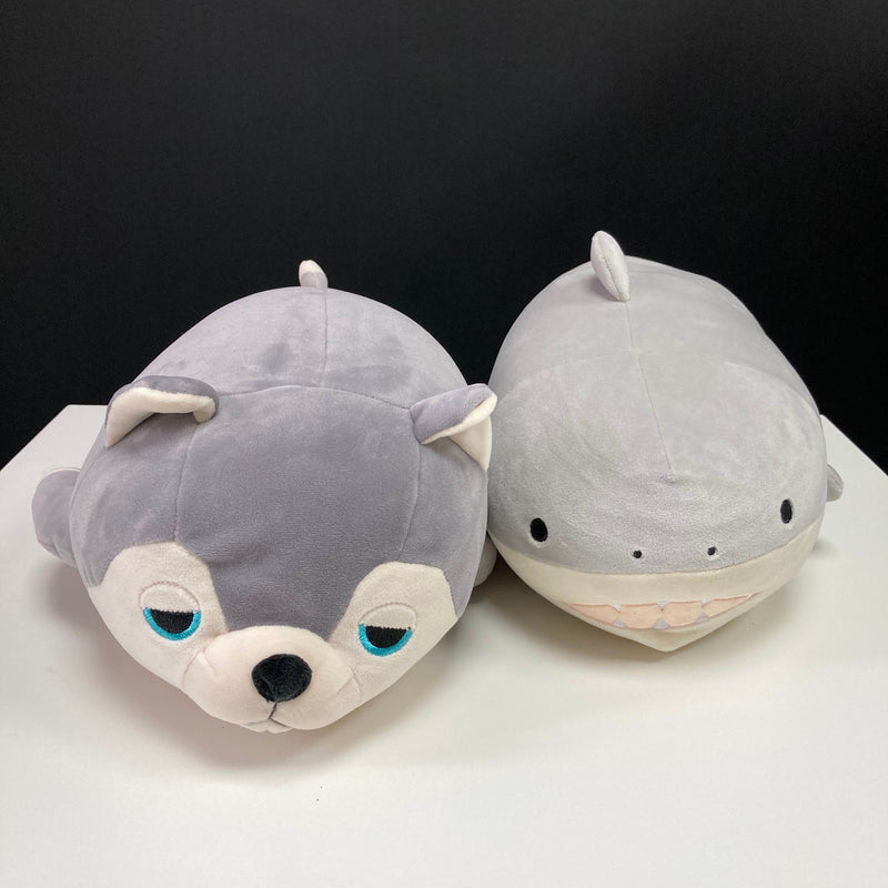 日本 Marshmallow Aquamie Bolster 療癒動物迷你公仔