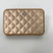 OGON Quited Botton Wallet 菱形壓釦防盜RFID錢包