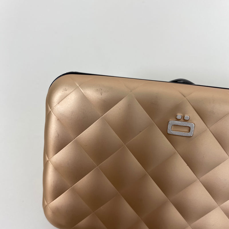 OGON Quited Botton Wallet 菱形壓釦防盜RFID錢包