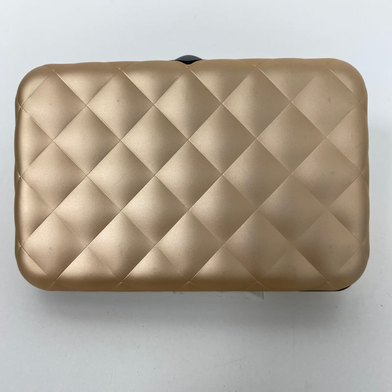 OGON Quited Botton Wallet 菱形壓釦防盜RFID錢包
