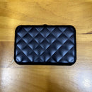 OGON Quited Botton Wallet 菱形壓釦防盜RFID錢包