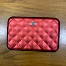 OGON Quited Botton Wallet 菱形壓釦防盜RFID錢包
