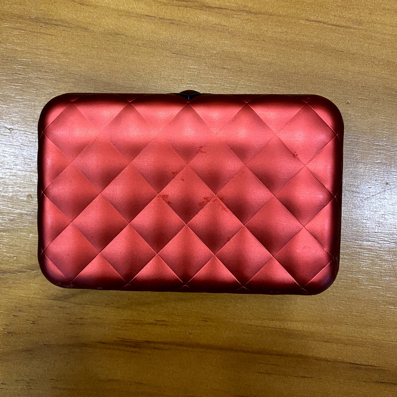 OGON Quited Botton Wallet 菱形壓釦防盜RFID錢包