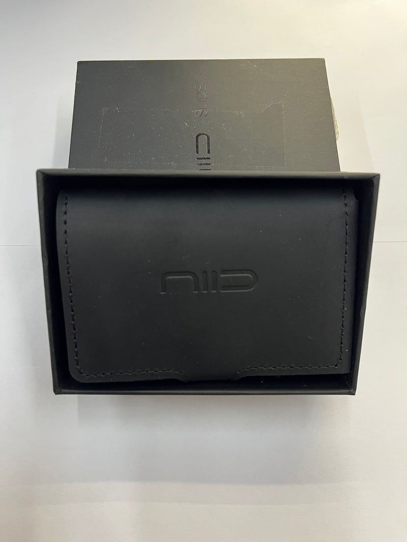 NIID Slide Mini 防盜刷真皮智慧錢包 / Black