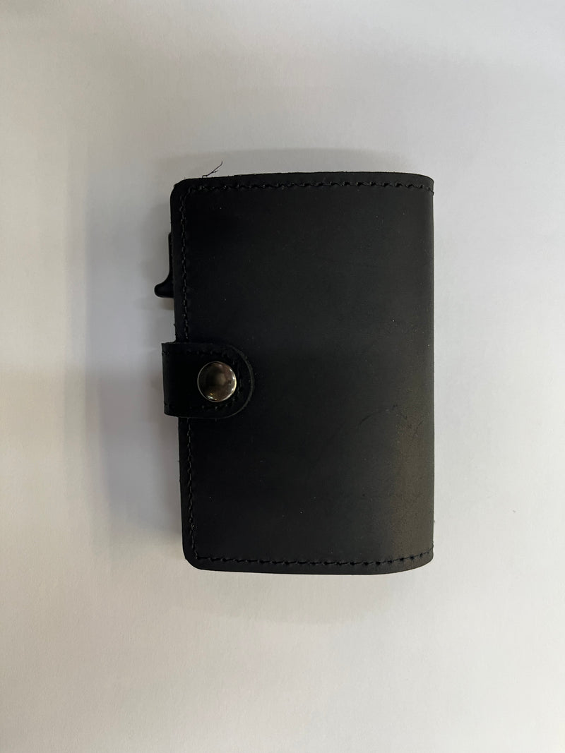 NIID Slide Mini 防盜刷真皮智慧錢包 / Black