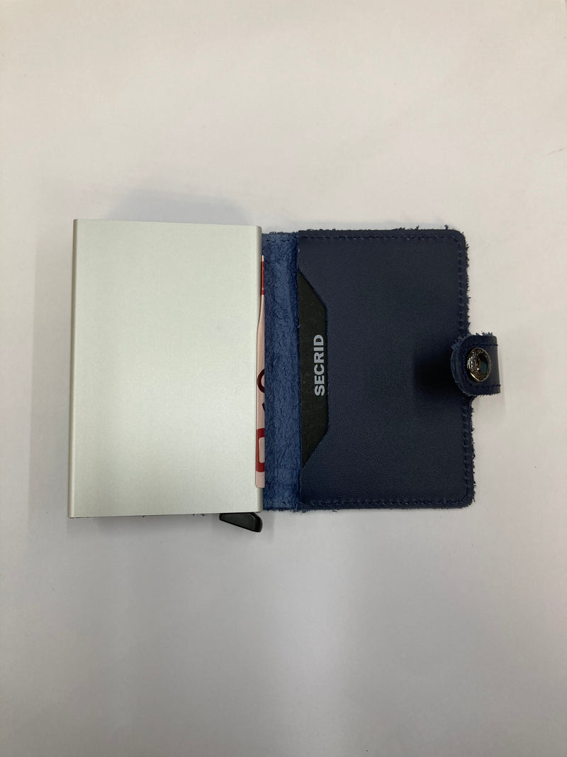 荷蘭 Secrid MiniWallet Dutch Martin / Night Blue (馬丁)真皮防盜銀包