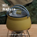 M square Silocone Kettle 便攜式折疊戶外水壺