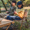 Naturehike Outdoor folding 便攜木紋雙人折疊椅 NH20JJ002