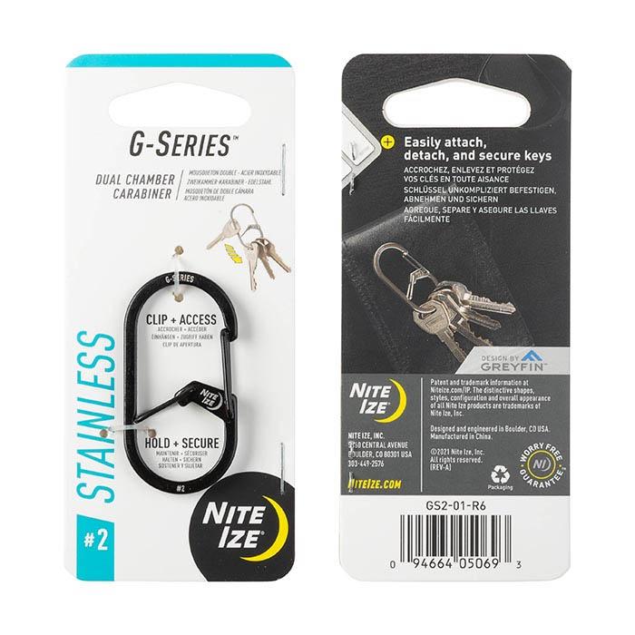 Nite Ize G-SERIES™ DUAL CHAMBER CARABINER