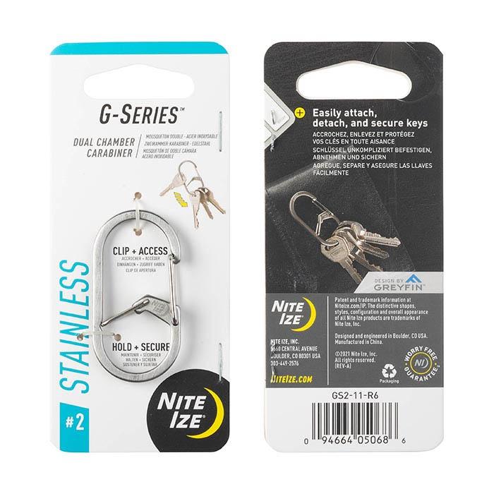 Nite Ize G-SERIES™ DUAL CHAMBER CARABINER