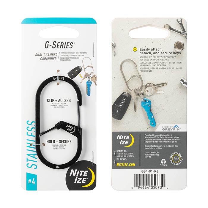 Nite Ize G-SERIES™ DUAL CHAMBER CARABINER
